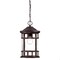 Homeroots 15.25 x 8.75 x 8.75 in. Vista II 1-Light Architectural Bronze Hanging Light 397974 - alternate 3